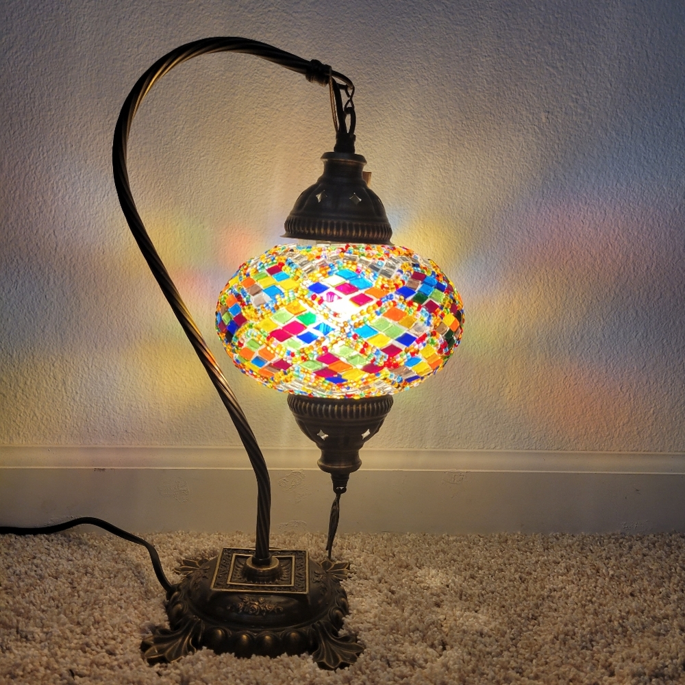 Turkish glass Mosaic lamp